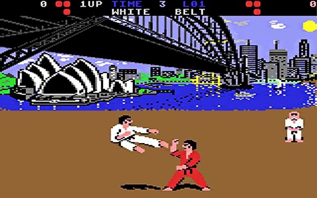 World Karate Championship Screenshot (System 3 Official website): For C64.