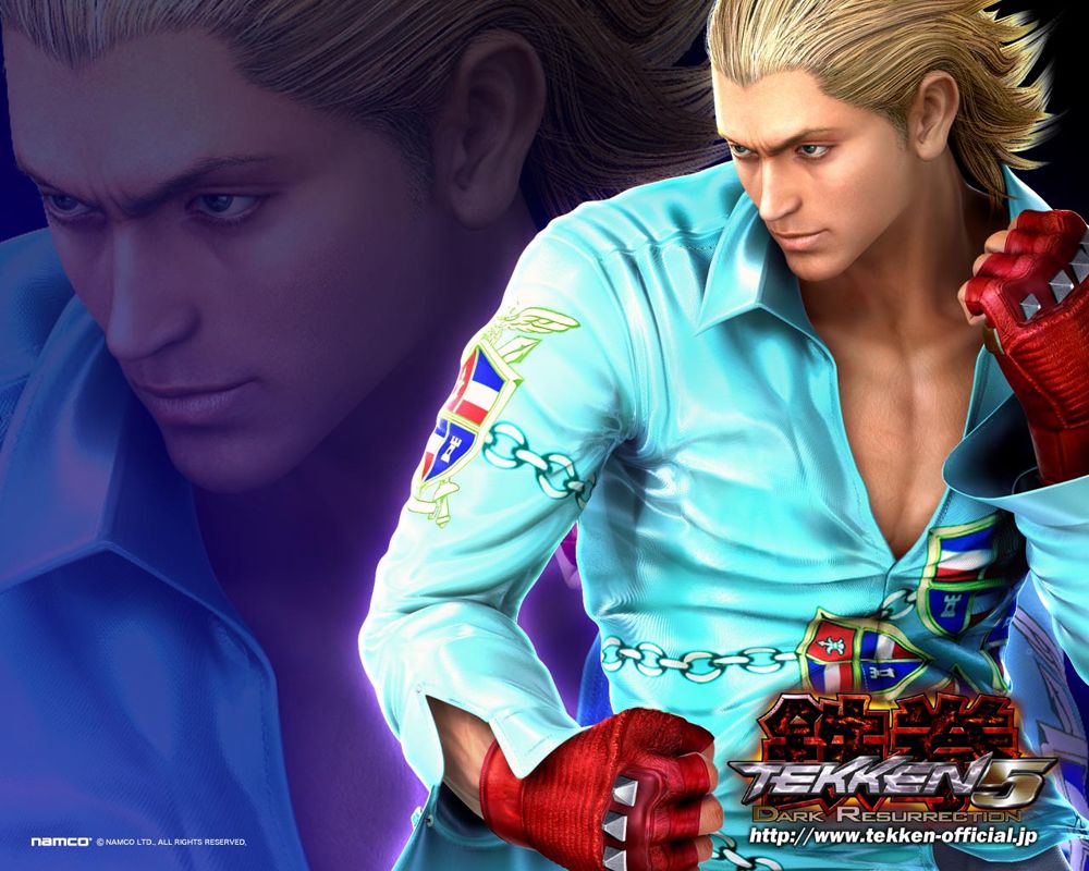 Tekken: Dark Resurrection Wallpaper (Tekken official website): Steve