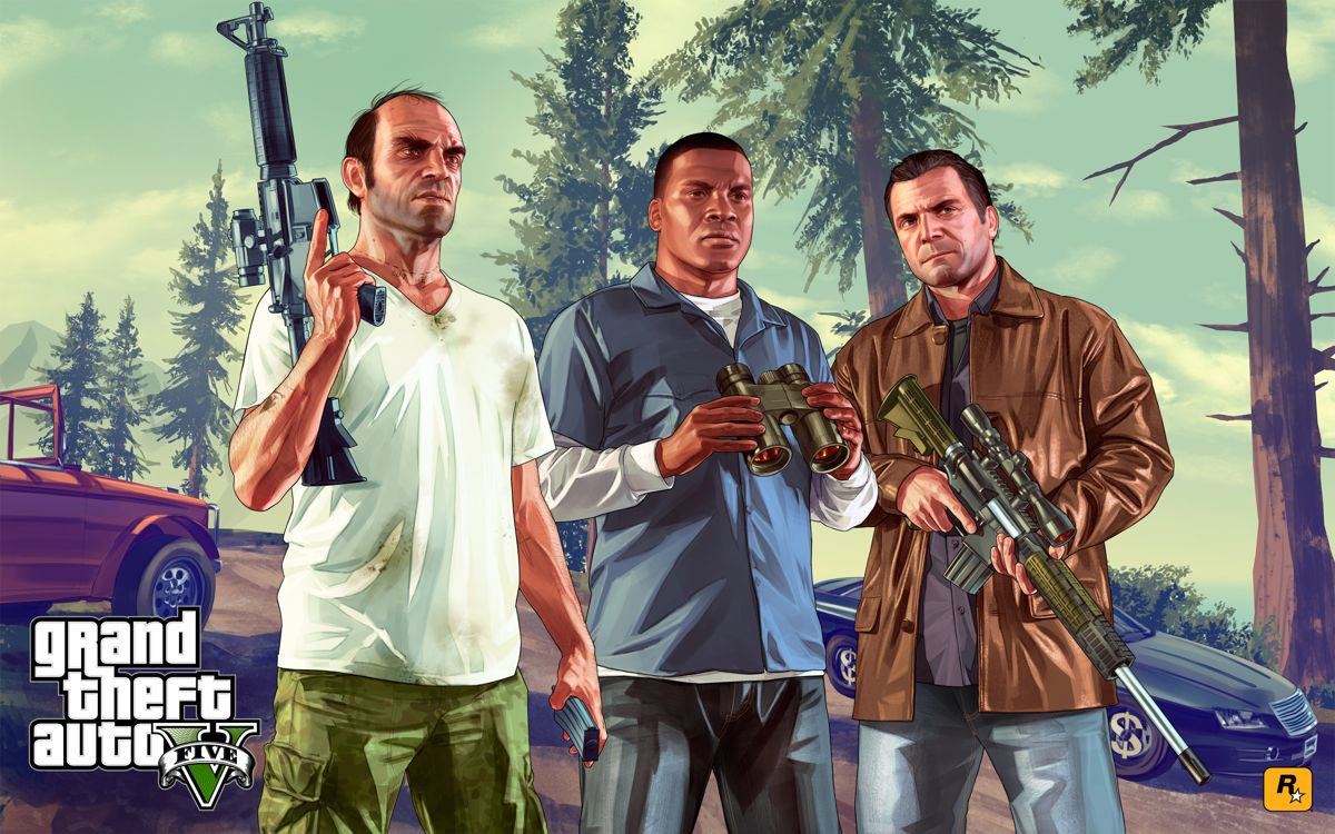 Grand Theft Auto V Wallpaper (Rockstar Games website): The Hunt