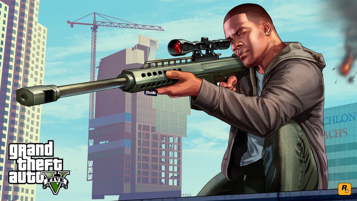 Grand Theft Auto V Wallpaper (Rockstar Games website): Franklin 2