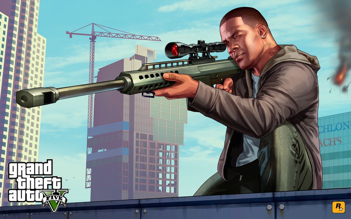 Grand Theft Auto V Wallpaper (Rockstar Games website): Franklin 2