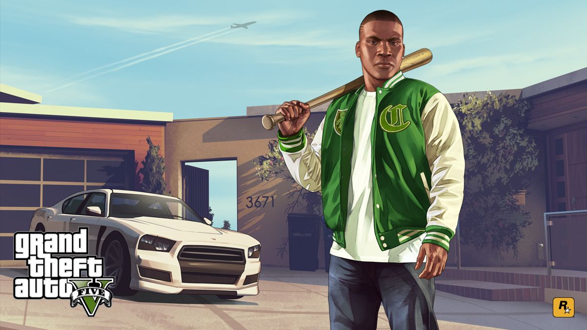 Grand Theft Auto V Wallpaper (Rockstar Games website): Franklin 4