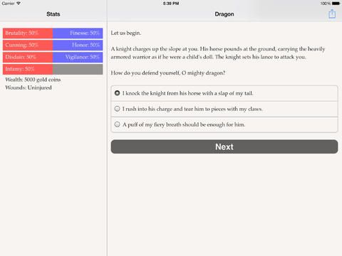 Choice of the Dragon Screenshot (iTunes Store)