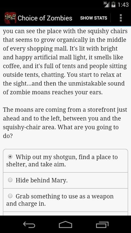 Choice of Zombies Screenshot (Google Play)