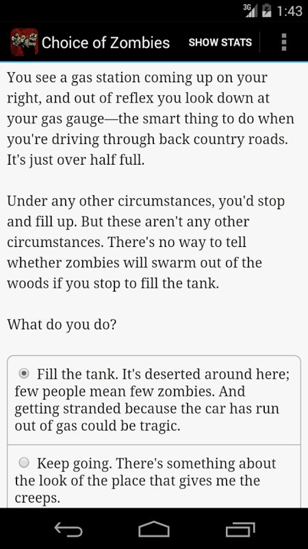 Choice of Zombies Screenshot (Google Play)