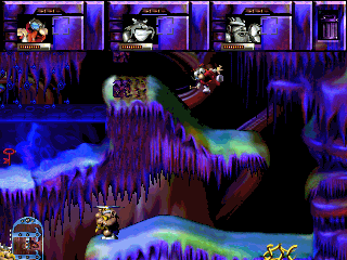 Norse by Norse West: The Return of the Lost Vikings Screenshot (Interplay Productions website, 1996)