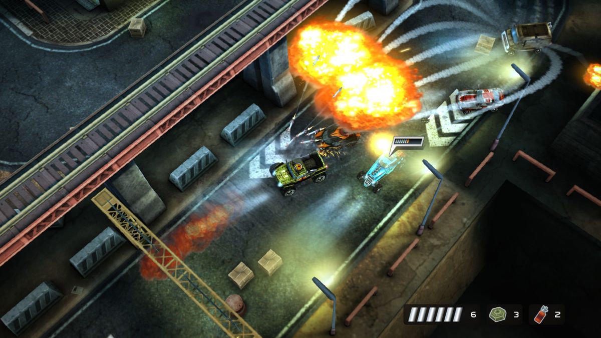 Death Rally Screenshot (Publisher's Product Page (2016))