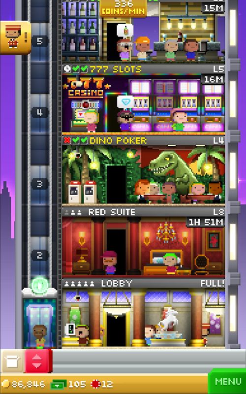 Tiny Tower Vegas Screenshot (Google Play)
