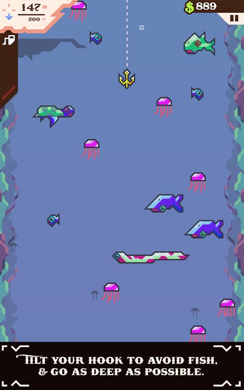 Ridiculous Fishing Screenshot (Google Play)