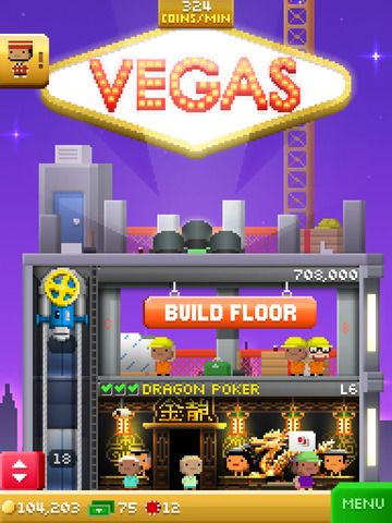 Tiny Tower Vegas Screenshot (iTunes Store)