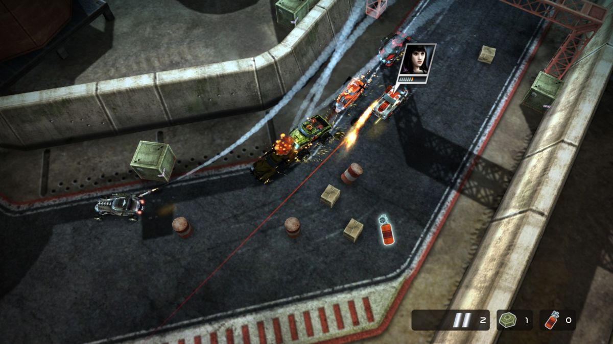 Death Rally Screenshot (Publisher's Product Page (2016))
