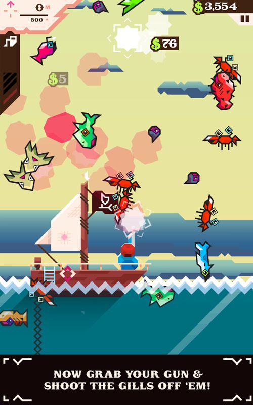 Ridiculous Fishing Screenshot (Google Play)