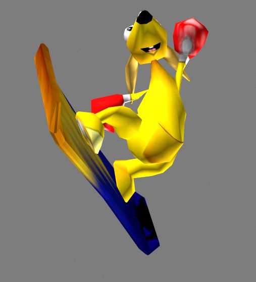 Kao the Kangaroo Render (Titus Press Kit E3 2000)