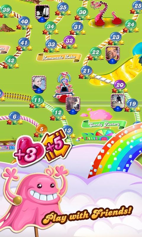 Candy Crush Saga official promotional image - MobyGames