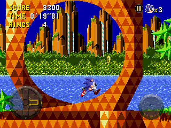 Sonic CD Screenshot (iTunes Store)