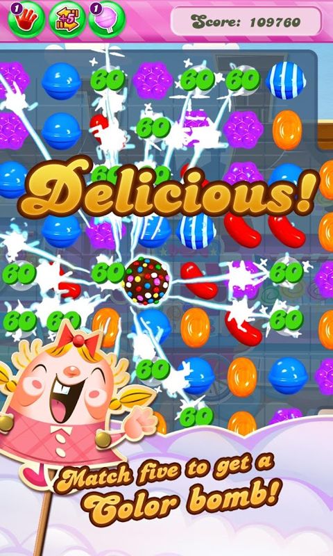 Candy Crush Saga Screenshot (Google Play)