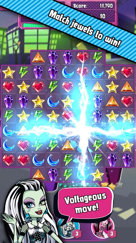 Monster High: Ghouls and Jewels Screenshot (Google Play)