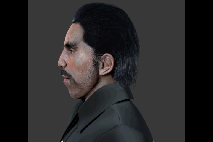 Driver: Parallel Lines Render (Driver Fan Site Kit): Mexican head shot