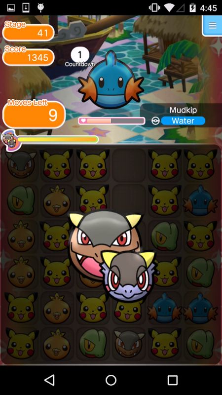 Pokémon Shuffle Screenshot (Google Play)
