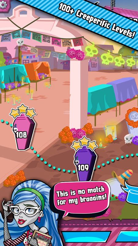 Monster High: Ghouls and Jewels Screenshot (Google Play)