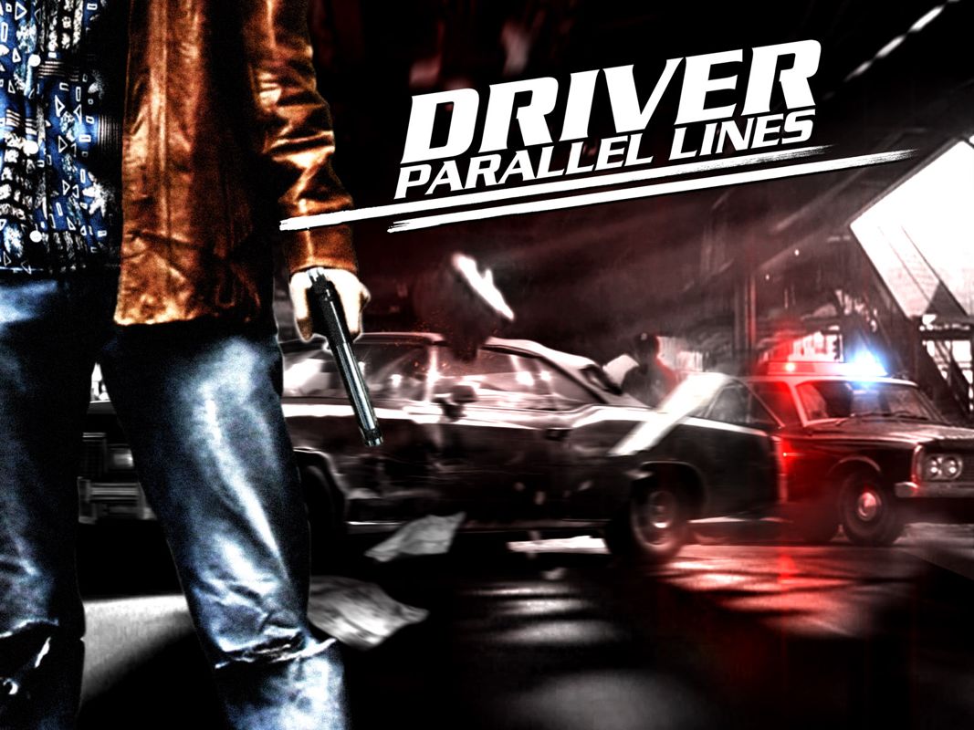 Driver: Parallel Lines Wallpaper (Driver Fan Site Kit): TK cop