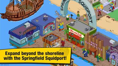 The Simpsons: Tapped Out Screenshot (iTunes Store)