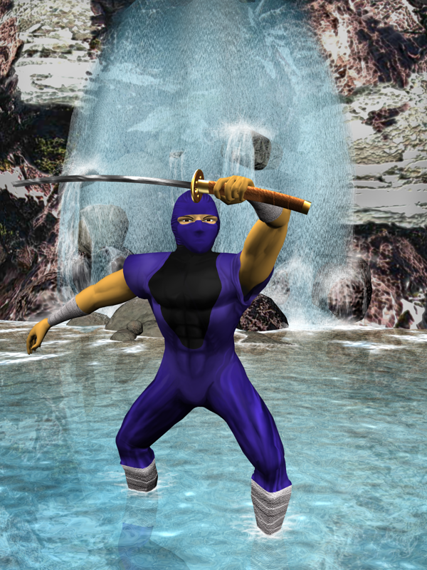 Ninja: Shadow of Darkness Render (Ninja: Shadow of Darkness - Digital Press Kit): Water Ninja