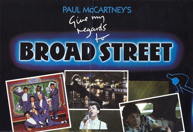 Paul McCartney's Give My Regards to Broad Street Other (Give my Regards to Broad Street Poster)