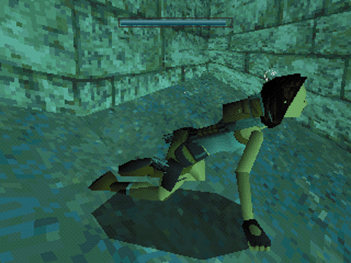 Tomb Raider Screenshot (PsychoGamer review, 1997)