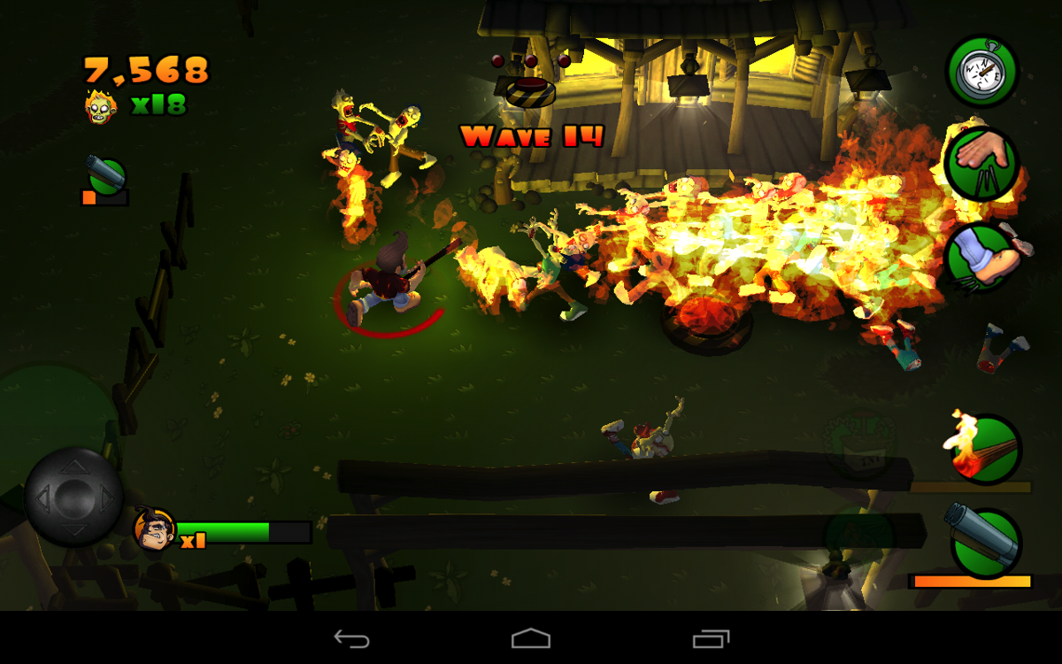 Burn, Zombie Burn! Screenshot (Google Play)
