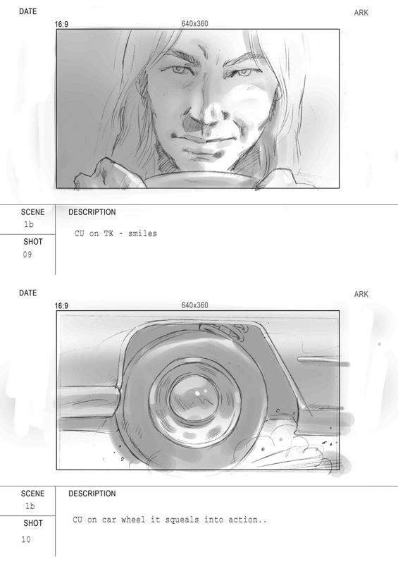 Driver: Parallel Lines Concept Art (Driver Fan Site Kit): StoryBoard 2
