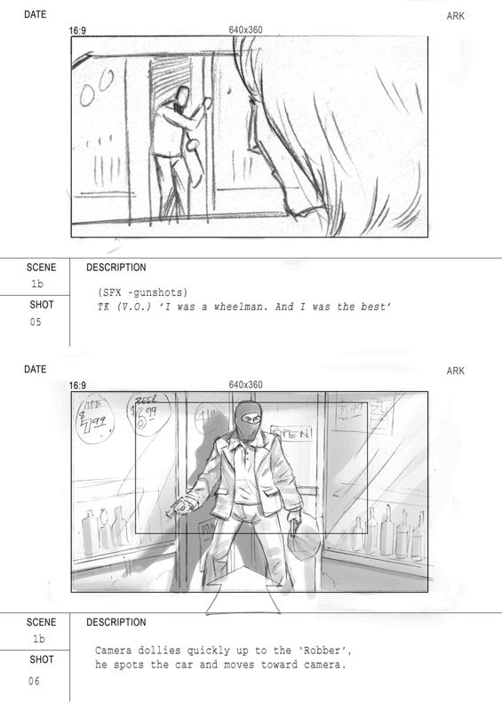 Driver: Parallel Lines Concept Art (Driver Fan Site Kit): StoryBoard 1