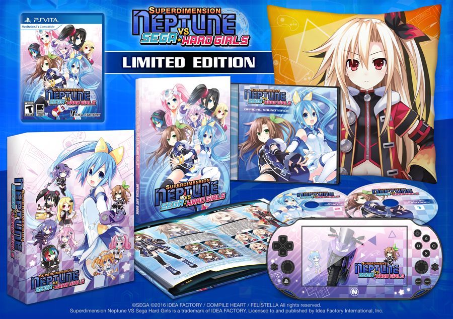 Superdimension Neptune VS Sega Hard Girls (Limited Edition) Other (Iffy's Online Store, October 2016): Limited Edition