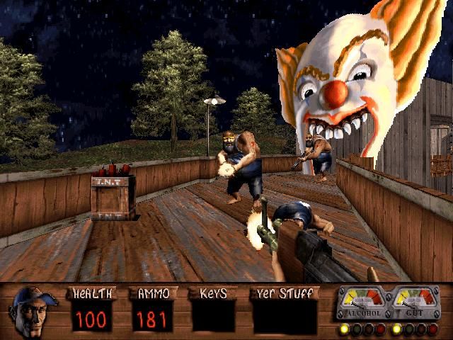 Redneck Rampage: Suckin' Grits on Route 66 Screenshot (Interplay Productions website, 1998)