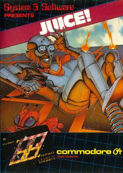 Juice! Other (System 3 Official website): Cover (for C64).