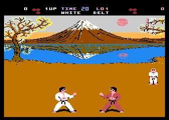 World Karate Championship Screenshot (System 3 Official website): For Amstrad CPC.