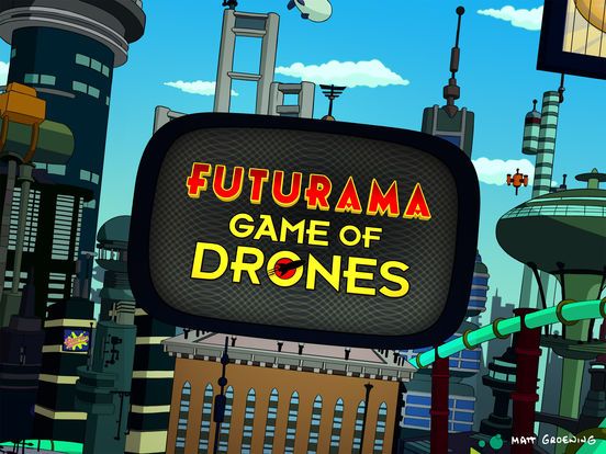 Futurama: Game of Drones Screenshot (iTunes Store)