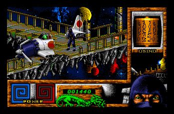 Last Ninja 3 Screenshot (System 3 Official website): For Amiga.