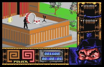 Ninja Remix Screenshot (System 3 Official website): For C64.