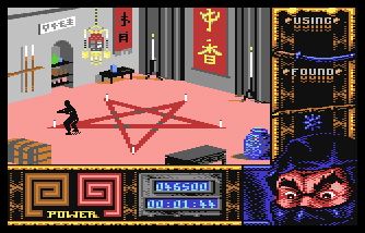 Ninja Remix Screenshot (System 3 Official website): For C64.