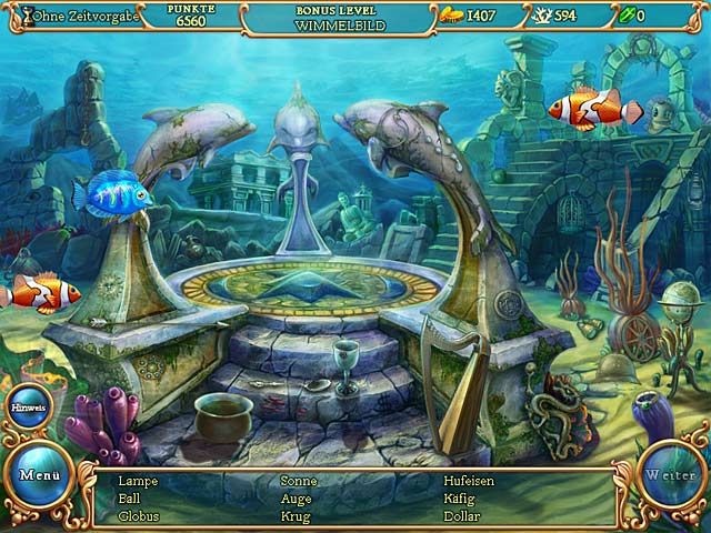 Hidden Wonders of the Depths 3: Atlantis Adventures Screenshot (Big Fish Games Store)