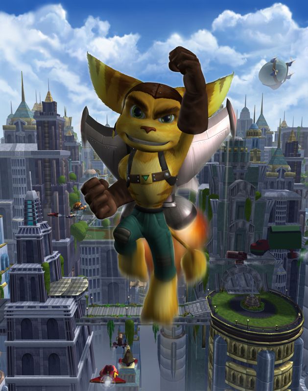 Ratchet & Clank Render (Ratchet & Clank Press Disc): Ratchet City