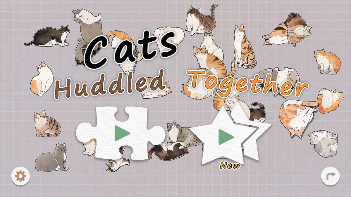 Cats Huddled Together Screenshot (Steam)