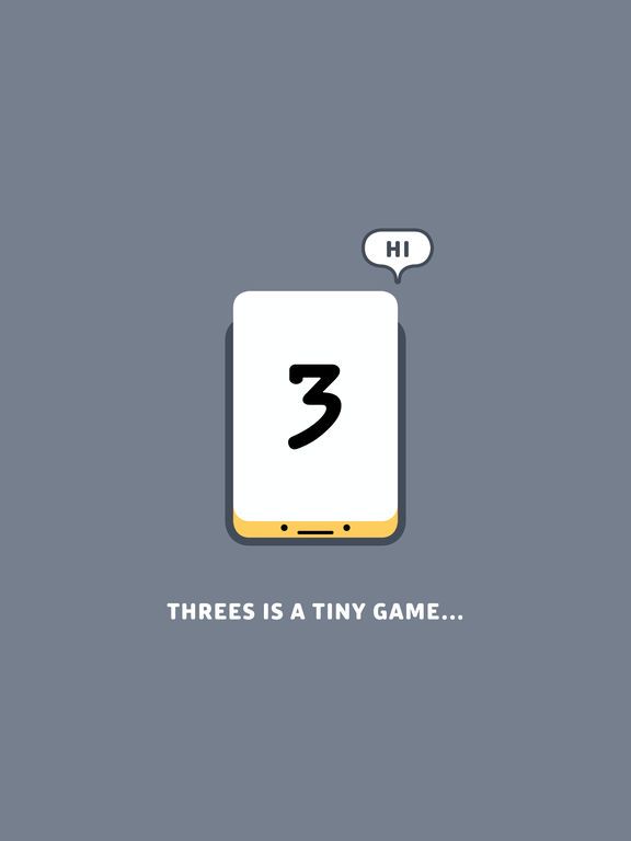 Threes! Screenshot (iTunes Store)