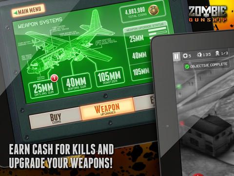 Zombie Gunship Screenshot (iTunes Store)