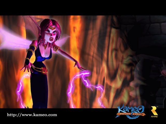 Kameo: Elements of Power Screenshot (Official Website): Kalus spell