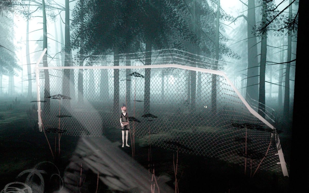 The Path Screenshot (The Path Fan Kit): Ginger fence