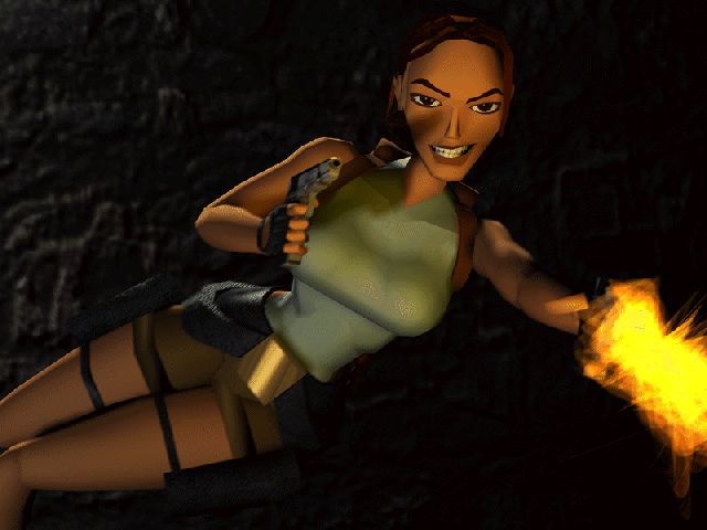 Tomb Raider Wallpaper (Wallpapers, 1996-10-30)