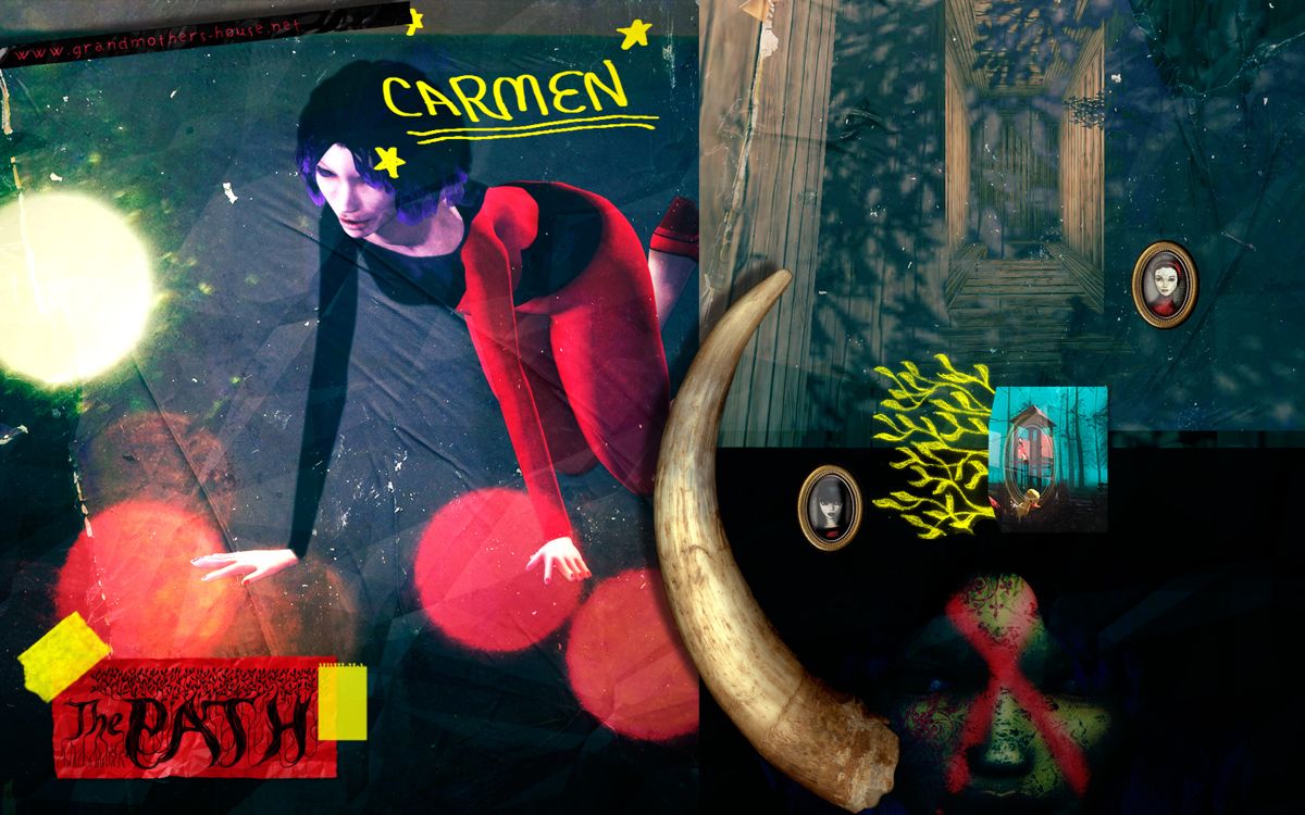 The Path Wallpaper (Official Website): Carmen's Room