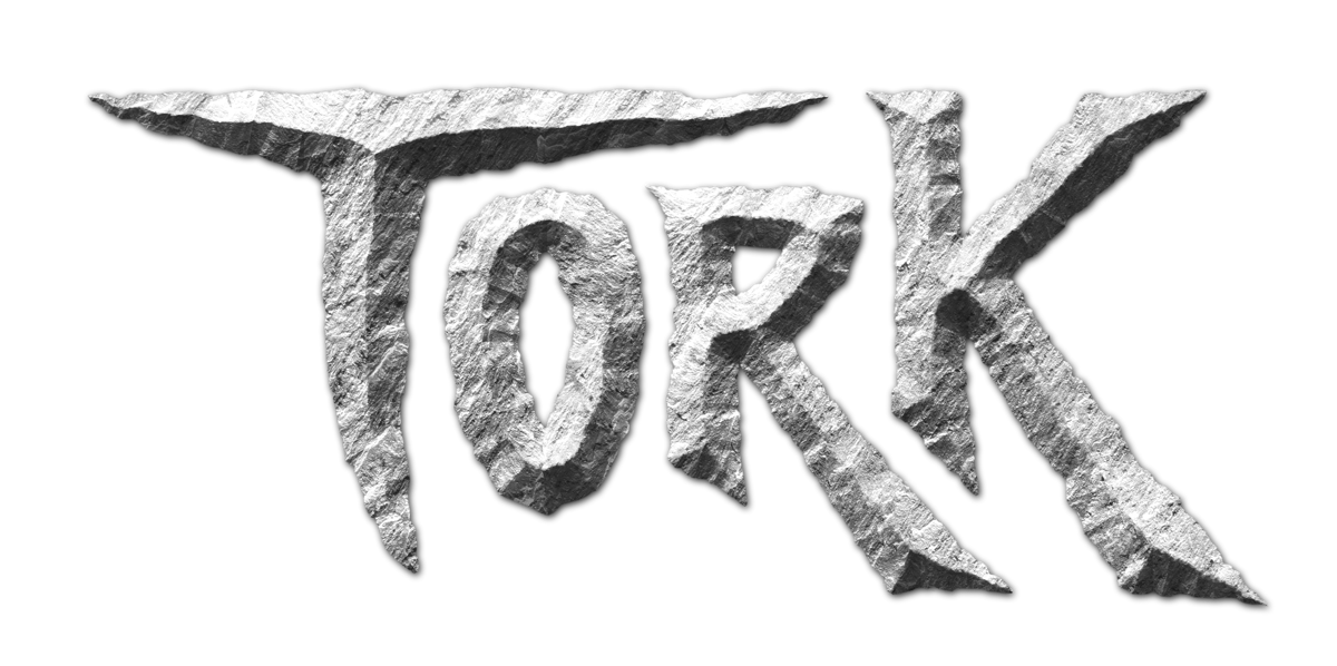 Tork: Prehistoric Punk Logo (X02 North America press disc): Tork Logo